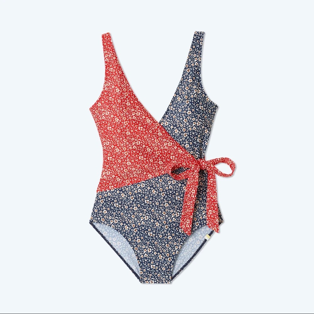 Summersalt perfect wrap swimsuit Sz 4